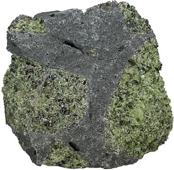 Olivine stone for saunas